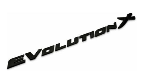 Para Mitsubishi Lancer 3d Evolution X Emblemas Insignia Foto 2