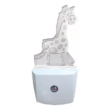 Luz Noturna Infantil Tipo Girafa - Dni 6155 Cor Da Estrutura Branco