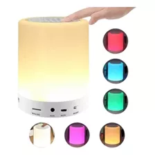 Lámpara Led Parlante Bluetooth 3 En 1 - Cambia De Colores!