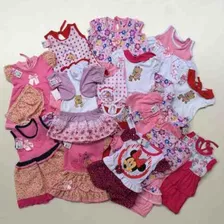 Roupa Bebê Menina Infantil Kit 10 Conjuntos Feminino Atacado