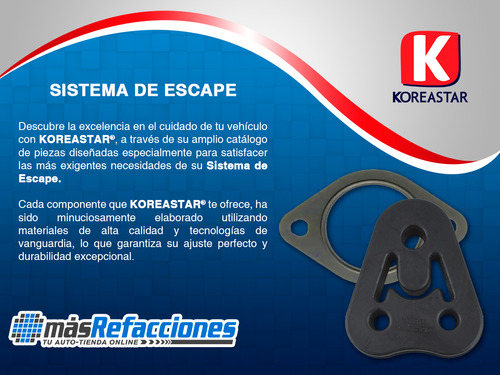 Soporte Goma Escape I10 4 Cil 1.1l 12 Al 14 Koreastar Foto 4