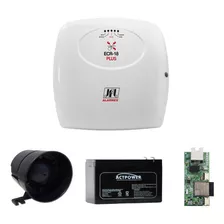 Kit Completo Cerca Eletrica Ecr 18 Plus Acesso Via Wifi Jfl