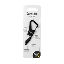 Nite Ize Doohickey Clipkey Herramienta De Llave, Color Negro