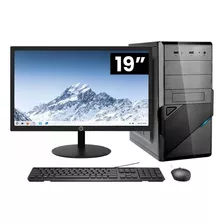 Computador Intel Core I5 8gb Ram Ssd 256gb Monitor Led 19 