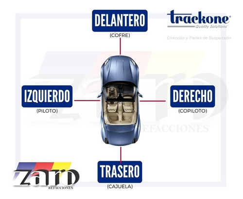 Horquilla Superior Tras. Der. Honda Acura Vigor 1992 - 1994 Foto 4