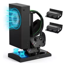 Soporte De Carga Con Ventilador Para Xbox Series S