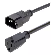 Cable De Extensión De Corriente De 1 Pie (0,3 M) Iec 3...