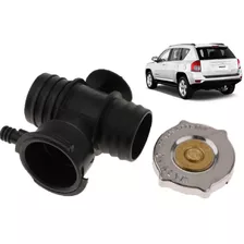 Conector Mangueira Radiador Jeep Compass 2012 2013 2014 2015