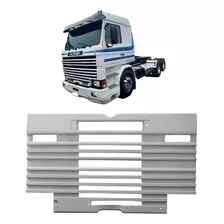 Grade Frontal Capô Para Caminhão Scania R113 E R112 - Fibra 