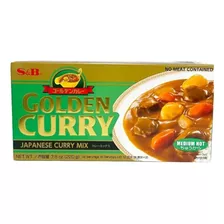 Curry Golden Medium Hot - S&b - 220 Grs. Origen Japón.