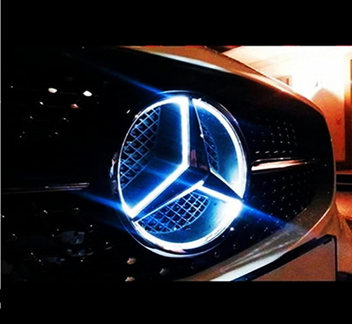 Emblema Mercedes Benz   Luminoso Parilla Compatible Foto 5
