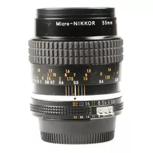 Objetiva Nikon Ai Micro-nikkor 55mm F2.8
