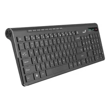 Teclado Genius Slimstar 7230 Inalámbrico Español Wireless Color Del Teclado Negro Idioma Español España