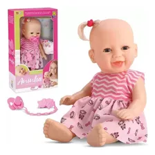 Boneca Aninha Dormi Bebe C/ Acessórios - Diver Toys