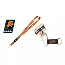 Set De Pin & Llavero & Portagafete Phoenix Suns
