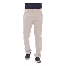 Calça Reta Masculina Sarja Elastano Esporte Fino 