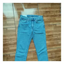 Jeans H&m Regular Fit Color Azul De Hombre