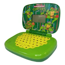 Laptop Infantil Educativo Tartarugas Ninja Bilíngue Candide