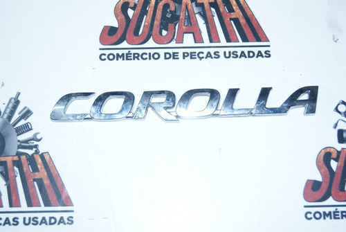 Letreiro Simbolo Corolla 2009 2010 2011 2012 2013 Original