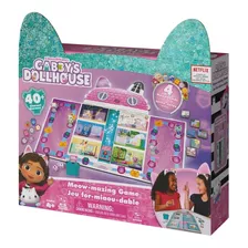 Juego De Mesa Meow-mazing Gabby's Dollhouse 2 - 4 Jugadores