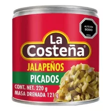 Jalapeños Picado - La Costeña - 220 Grs. Origen México.