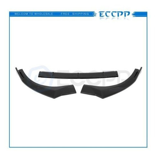 Front Bumper Lip For 2021-2022 Hyundai Elantra -gloss B Ecc1 Foto 2