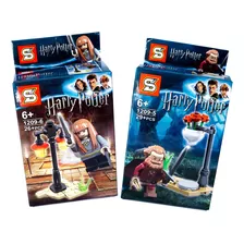 Harry Potter Pack X2 Armables Figuras Muñecos En Caja