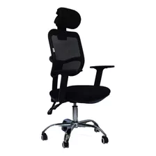 Silla Para Oficina Gerencial Giratoria Redentor Negro