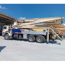 Bomba Pluma Lanzadora De Concreto 2001 Mack 33 Metros 