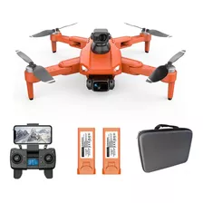 Drone L900 Se Max Com Sensor De Obstáculo 1,2km 25m - 2 Bat. Cor Laranja