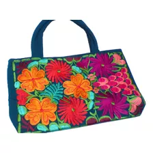 Bolsas Mexicanas Bordadas Artesanales / Medianas / Chiapas