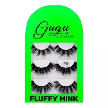 Pestañas Gugu Lashes F6 Fluffy Mink