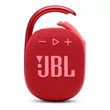Parlante Jbl Clip 4 Jblclip4 Portátil Con Bluetooth Waterproof Red 