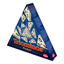 Juego De Mesa Triominos Pocket Edicion Compacta Clasico