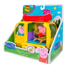 Peppa Pig Set Play N Go Campervan - Set De Juego Original