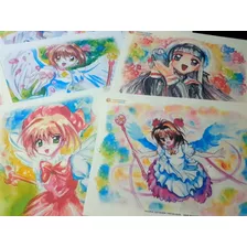 Dibujos Posters Anime Pack Sakura Card Captors 9 X 10.000