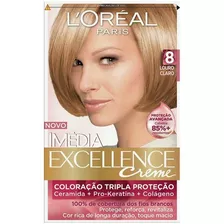 Tinta Imédia Loreal Paris 8 Louro Claro