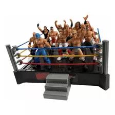 Mini Combate Wrestling Ring 12 Luchadores