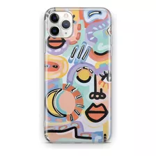 Fundas Para Celular Case Acrigel Arte Pintura Caras Colores 