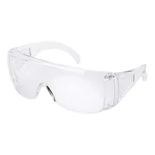 10 Óculos Proteção Epi Segurança Sobrepor Incolor Anti Risco