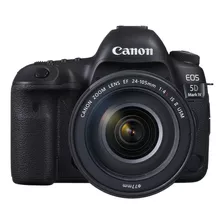  Canon Eos Kit 5d Mark Iv + Lente 24-105mm Is Ii Usm Dslr Color Negro