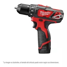 Taladro Atornillador Inalámbrico Milwaukee 2407-22 12v + Accesorio