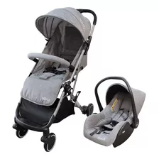 Coche Con Huevito Travel System Nemo 0-15 Kg. Color Gris Oscuro Color Del Chasis Gris Metalizado