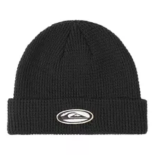 Gorro Quiksilver Negro Saturn De Lana