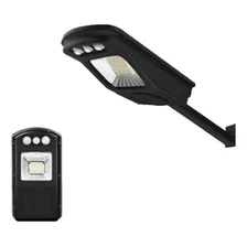 Lámpara Foco Solar Con Música 30w Bluetooth Cl-180 Negro