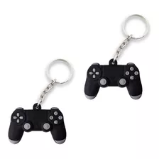 Chaveiro Controle Ps4 Miniatura Emborrachado 2 Unidades