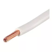 Fio Flexível 750v 6mm Brcabos Rolo 60metros Branco Inmetro