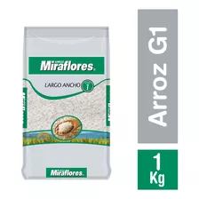 Miraflores Arroz G1 Grano Largo Ancho 1 Kg