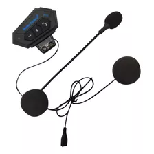 Microfone Fone De Ouvido P/ Capacete Moto Bluetooth Ligação