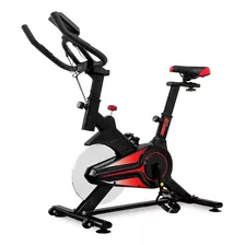 Bicicleta Fija Semikon Te-851ap Para Spinning Color Negro Y Rojo